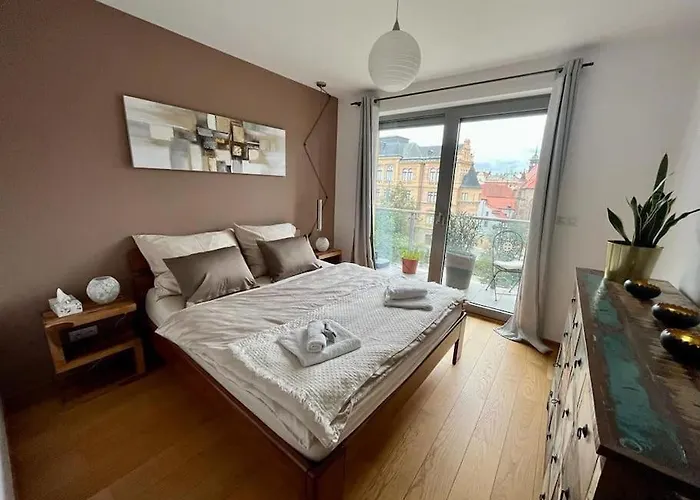 In Historical Center With Park View アパート プルゼニ